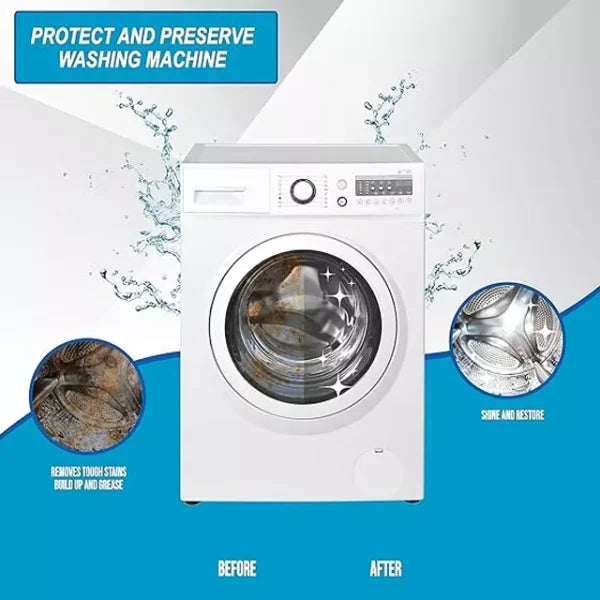 Qianhui Washing Machine Tank Cleaner Tablet – 12 Pcs | Easy Life Plus