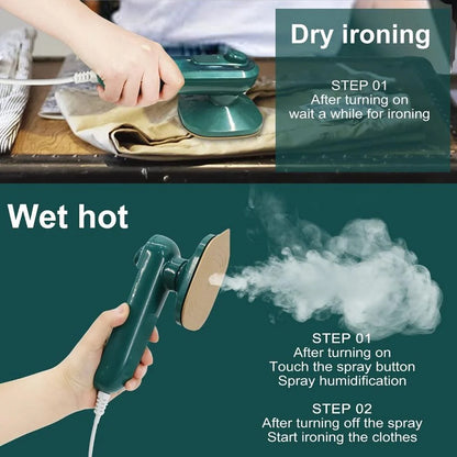 Mini Electric Handheld Steam Iron | Portable Travel Iron | Easy Life Plus