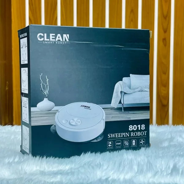 Clean 8018 Smart Sweeping Robot – Automatic Vacuum Cleaner | Easy Life Plus