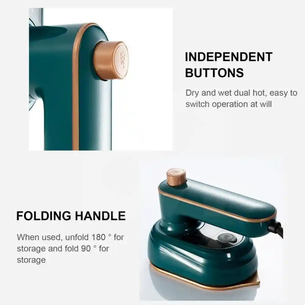 Mini Electric Handheld Steam Iron | Portable Travel Iron | Easy Life Plus