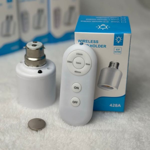 Smart Wireless Remote Control Lamp Holder | Easy Life Plus