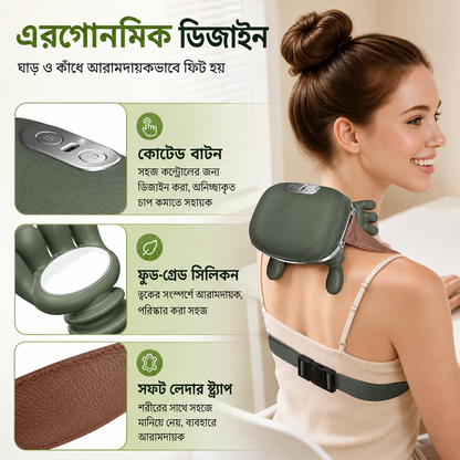 4D Neck & Shoulder Massager with Heat